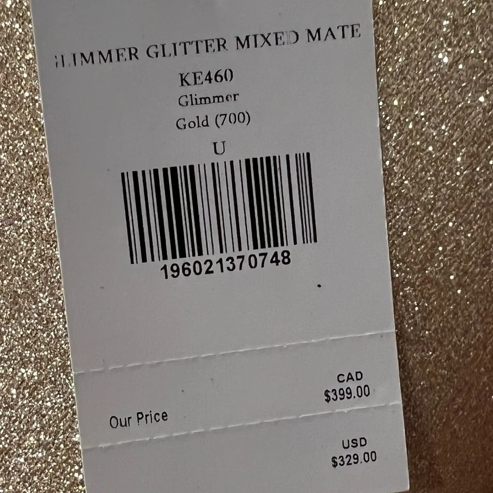 Kate Spade Glitter Tote Bag - Rose Gold